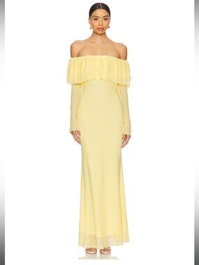 AFRM Betty Dress in Buttercup